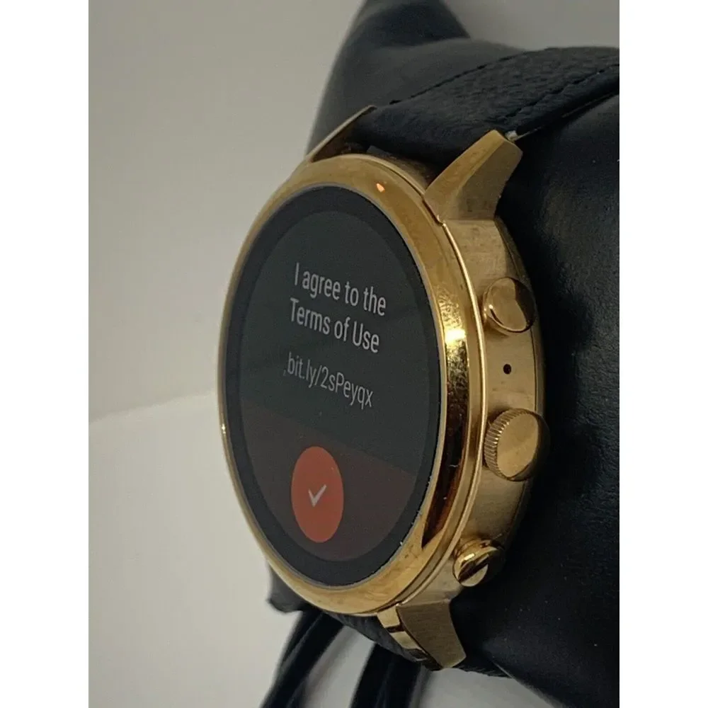 Fossil Gen 4 Authentic Digital Dial Smart Watch Custom Band FTW6018 QT492